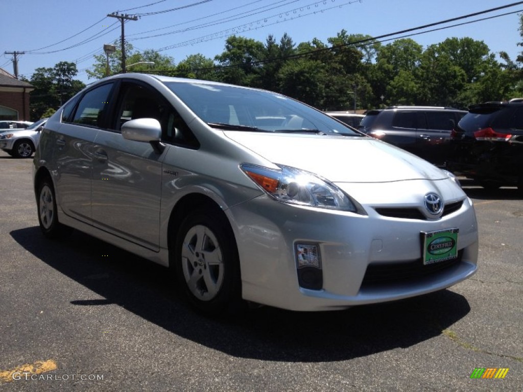 2010 Prius Hybrid II - Classic Silver Metallic / Dark Gray photo #6
