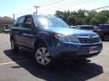2009 Newport Blue Pearl Subaru Forester 2.5 X  photo #1