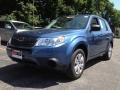 2009 Newport Blue Pearl Subaru Forester 2.5 X  photo #4