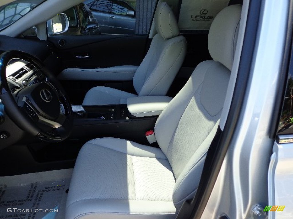 2013 RX 350 AWD - Silver Lining Metallic / Light Gray/Ebony Birds Eye Maple photo #10