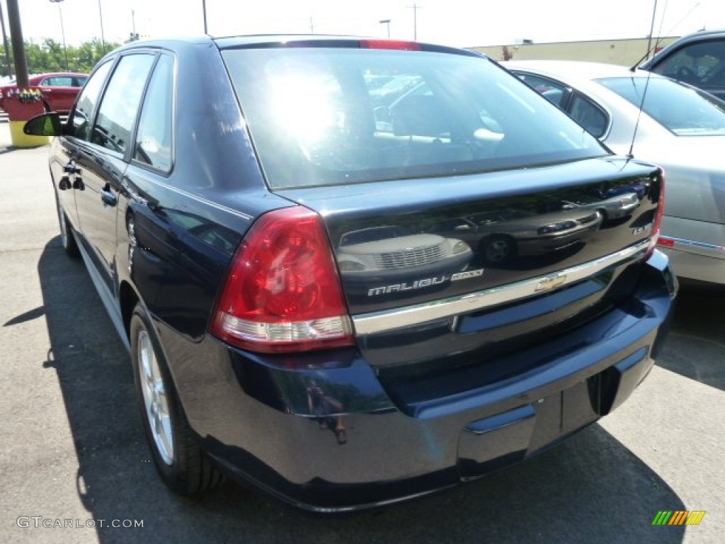 2005 Malibu Maxx LS Wagon - Dark Blue Metallic / Gray photo #4