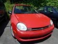 2001 Flame Red Dodge Neon SE  photo #1