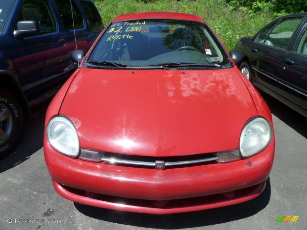 2001 Neon SE - Flame Red / Dark Slate Gray photo #2