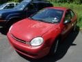 2001 Flame Red Dodge Neon SE  photo #3