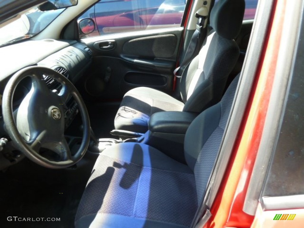 2001 Neon SE - Flame Red / Dark Slate Gray photo #4