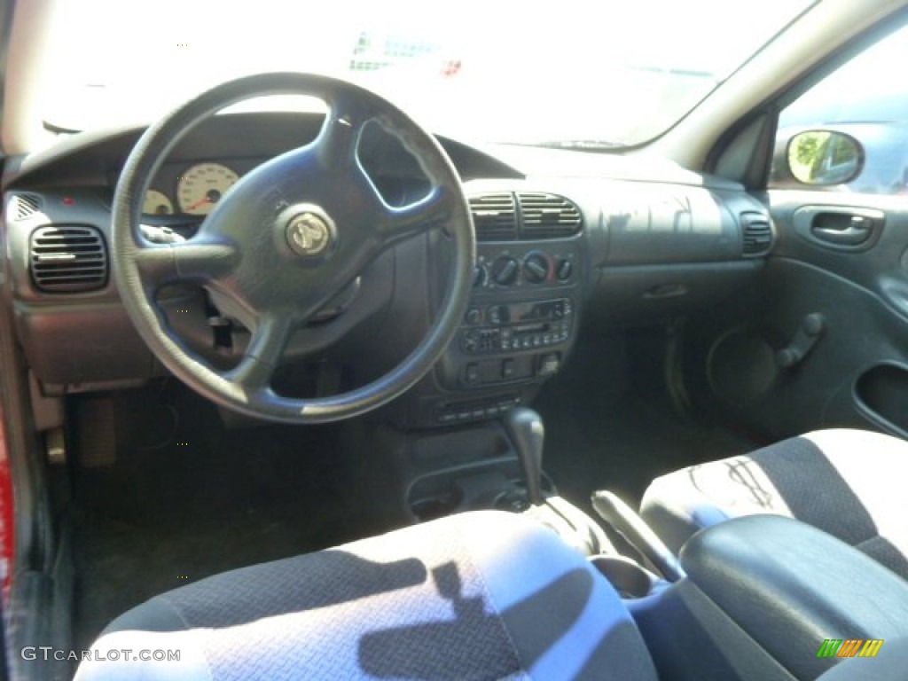 2001 Neon SE - Flame Red / Dark Slate Gray photo #6