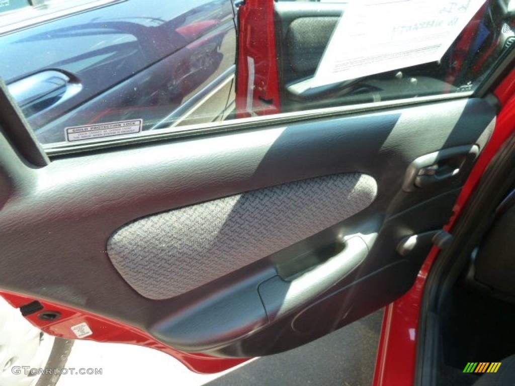 2001 Neon SE - Flame Red / Dark Slate Gray photo #7