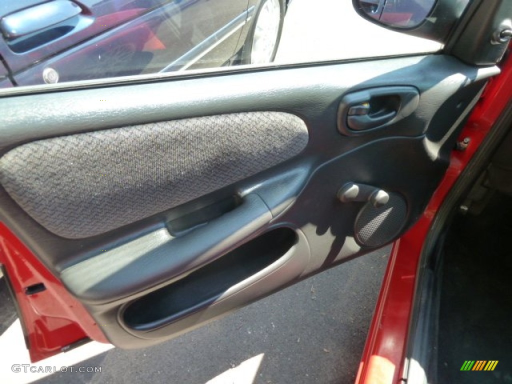 2001 Neon SE - Flame Red / Dark Slate Gray photo #8