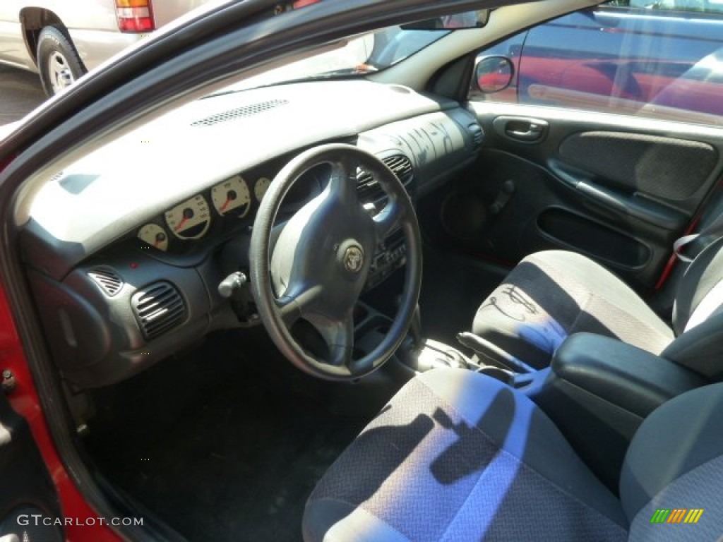 2001 Neon SE - Flame Red / Dark Slate Gray photo #9