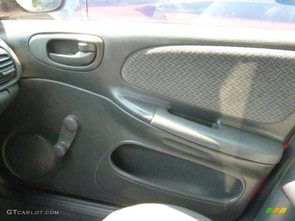 2001 Neon SE - Flame Red / Dark Slate Gray photo #11