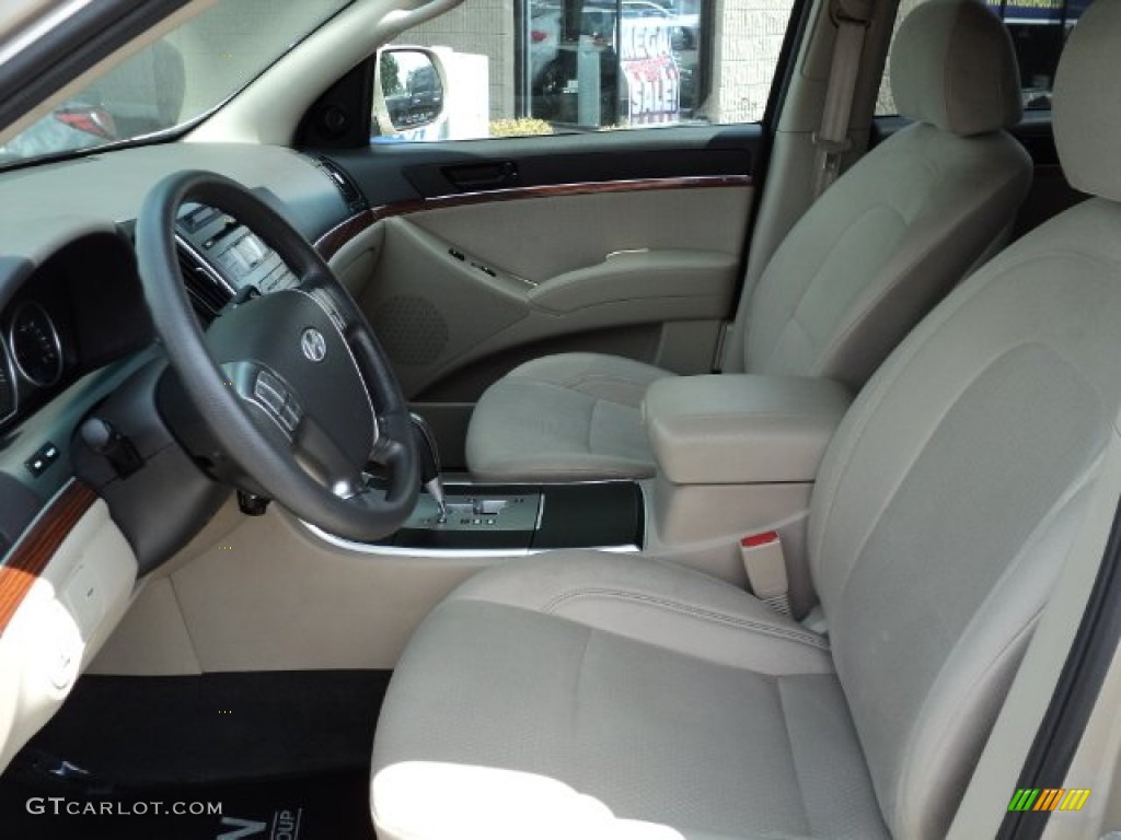 Beige Interior 2008 Hyundai Veracruz GLS Photo #66390671
