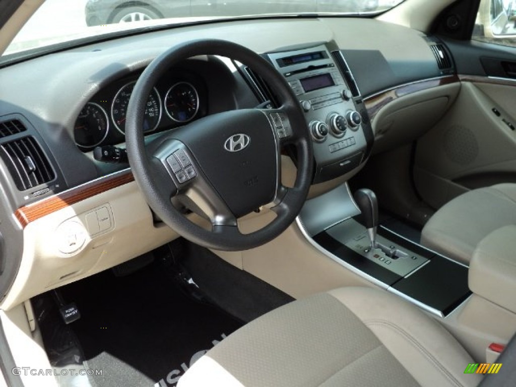 Beige Interior 2008 Hyundai Veracruz GLS Photo #66390677