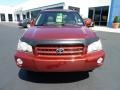 2002 Sundown Red Pearl Toyota Highlander Limited 4WD  photo #8