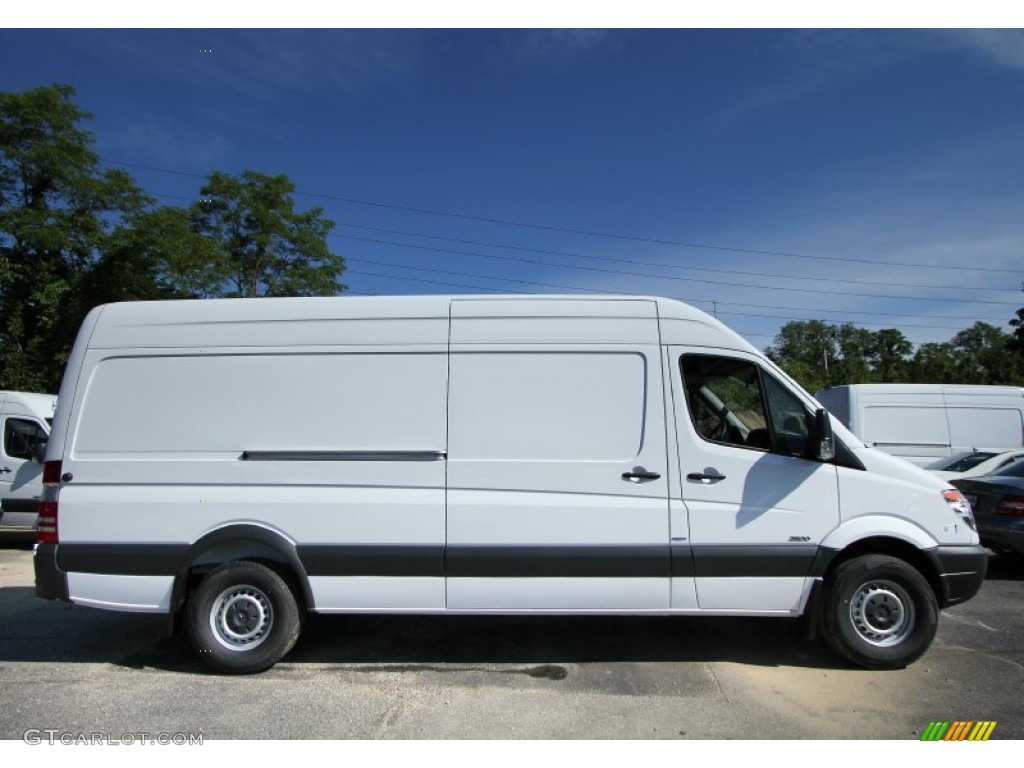 Arctic White 2012 Mercedes-Benz Sprinter 2500 High Roof Cargo Van Exterior Photo #66394241