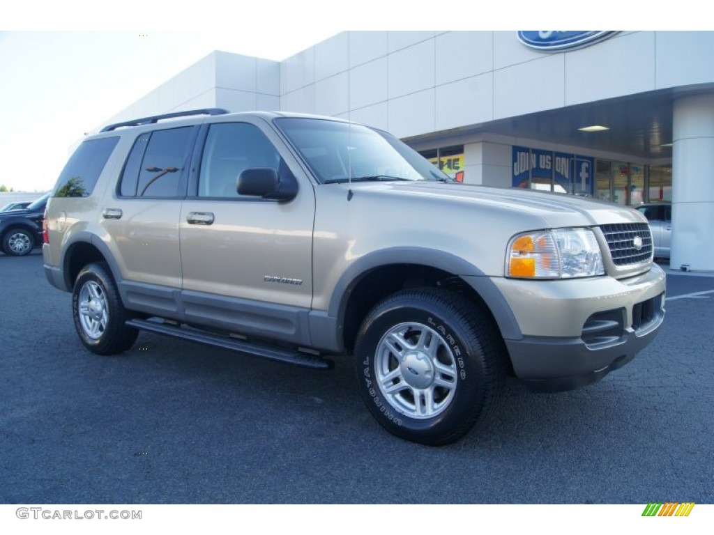 Harvest Gold Metallic Ford Explorer