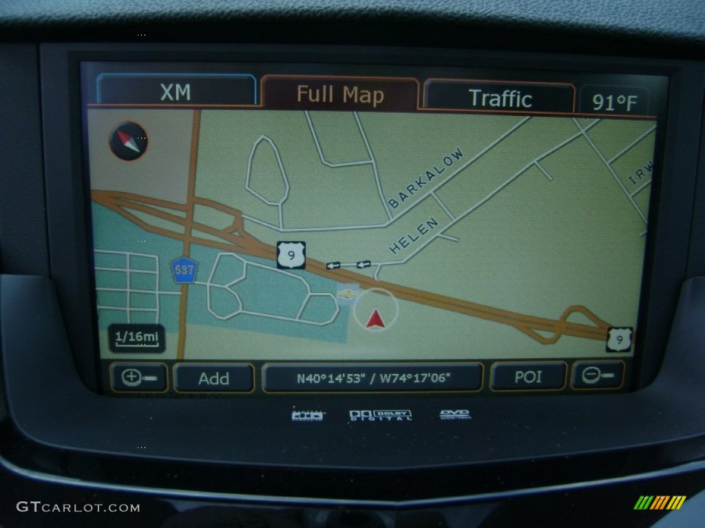 2011 Cadillac CTS -V Sedan Navigation Photo #66395216
