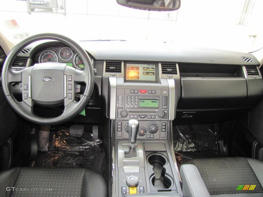 2006 Land Rover Range Rover Sport Supercharged Ebony Black Dashboard Photo #66399422