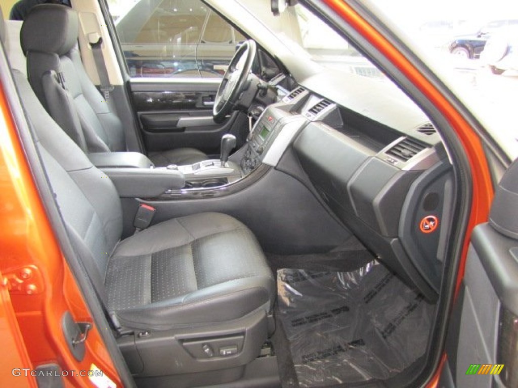 2006 Range Rover Sport Supercharged - Vesuvius Orange Metallic / Ebony Black photo #22