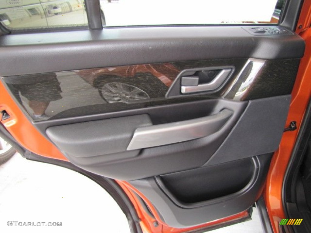 2006 Range Rover Sport Supercharged - Vesuvius Orange Metallic / Ebony Black photo #44