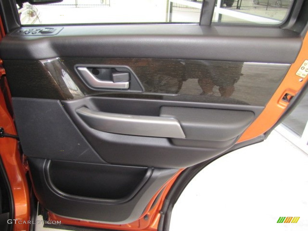 2006 Range Rover Sport Supercharged - Vesuvius Orange Metallic / Ebony Black photo #45