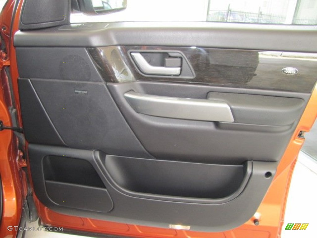 2006 Range Rover Sport Supercharged - Vesuvius Orange Metallic / Ebony Black photo #46