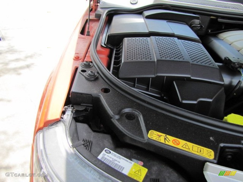2006 Range Rover Sport Supercharged - Vesuvius Orange Metallic / Ebony Black photo #47