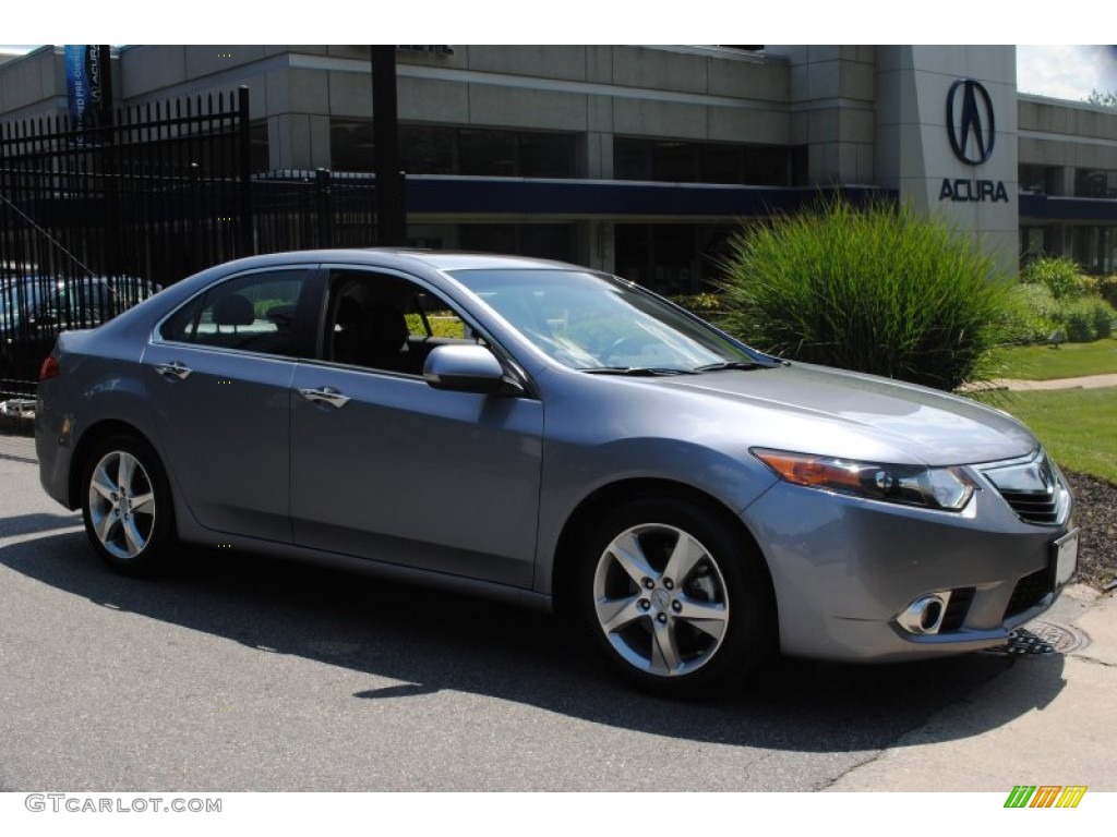 2011 TSX Sedan - Forged Silver Pearl / Ebony photo #1