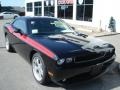 2012 Pitch Black Dodge Challenger R/T Classic  photo #2