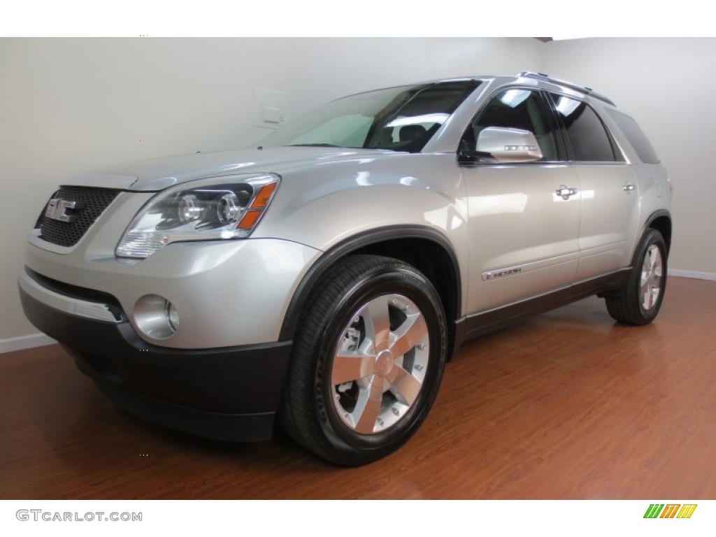 2007 Acadia SLT - Liquid Silver Metallic / Ebony photo #3