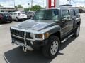 2008 Boulder Gray Metallic Hummer H3   photo #3