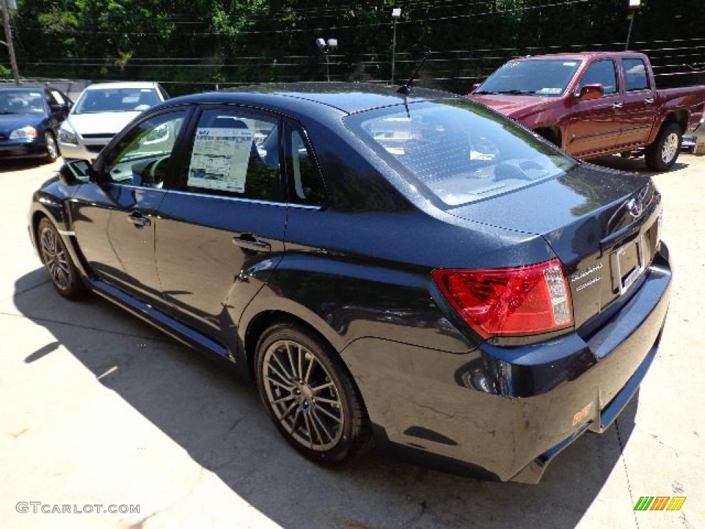 2012 Impreza WRX 4 Door - Dark Gray Metallic / WRX Carbon Black photo #2