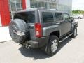 2008 Boulder Gray Metallic Hummer H3   photo #11