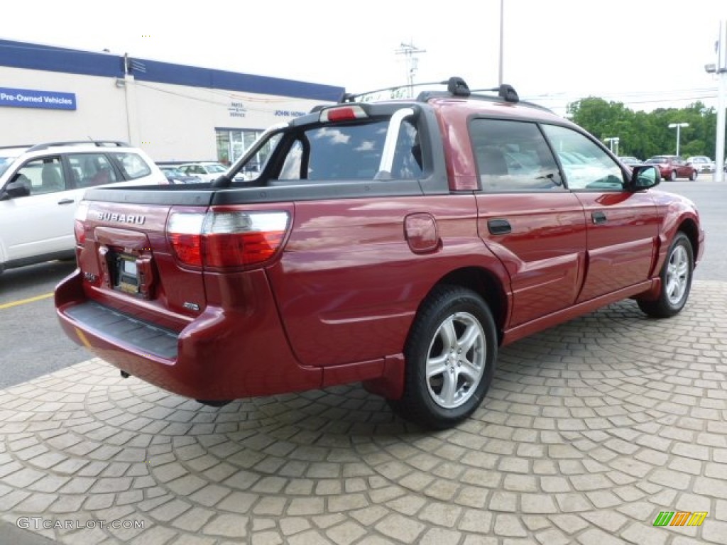 Garnet Red Pearl 2005 Subaru Baja Sport Exterior Photo #66401810