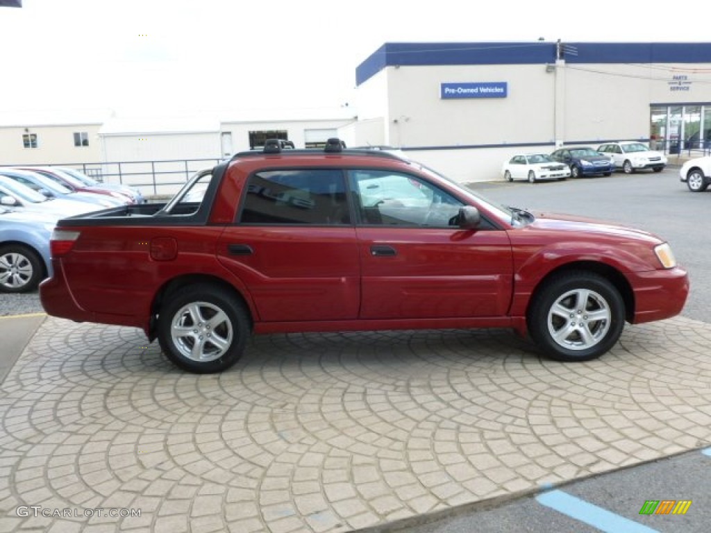 Garnet Red Pearl 2005 Subaru Baja Sport Exterior Photo #66401820