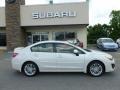 2012 Satin White Pearl Subaru Impreza 2.0i Premium 4 Door  photo #7