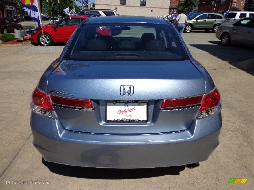 2011 Accord EX Sedan - Celestial Blue Metallic / Black photo #16