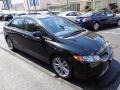 2008 Nighthawk Black Pearl Honda Civic Si Sedan  photo #6