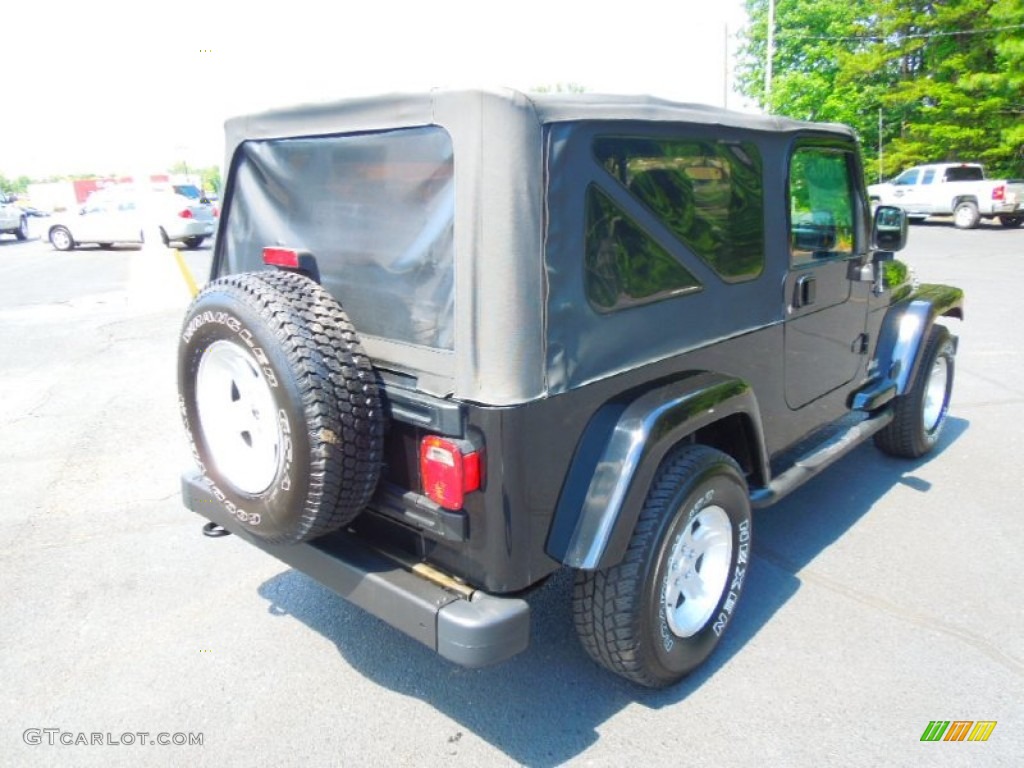 2006 Wrangler Unlimited 4x4 - Black / Dark Slate Gray photo #5