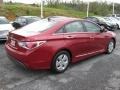 2011 Venetian Red Hyundai Sonata Hybrid  photo #6