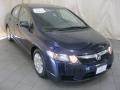 2009 Royal Blue Pearl Honda Civic DX-VP Sedan  photo #3