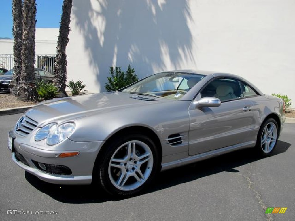 Pewter Metallic 2006 Mercedes-Benz SL 500 Roadster Exterior Photo #66404582