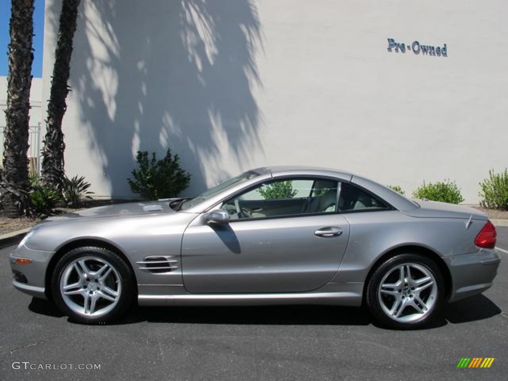 Pewter Metallic 2006 Mercedes-Benz SL 500 Roadster Exterior Photo #66404600