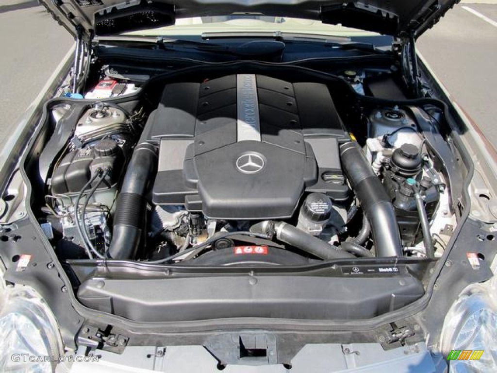 2006 Mercedes-Benz SL 500 Roadster 5.0 Liter SOHC 24-Valve V8 Engine Photo #66404663