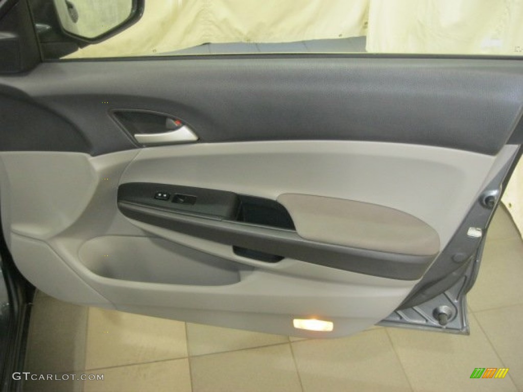 2010 Honda Accord LX Sedan Gray Door Panel Photo #66405113