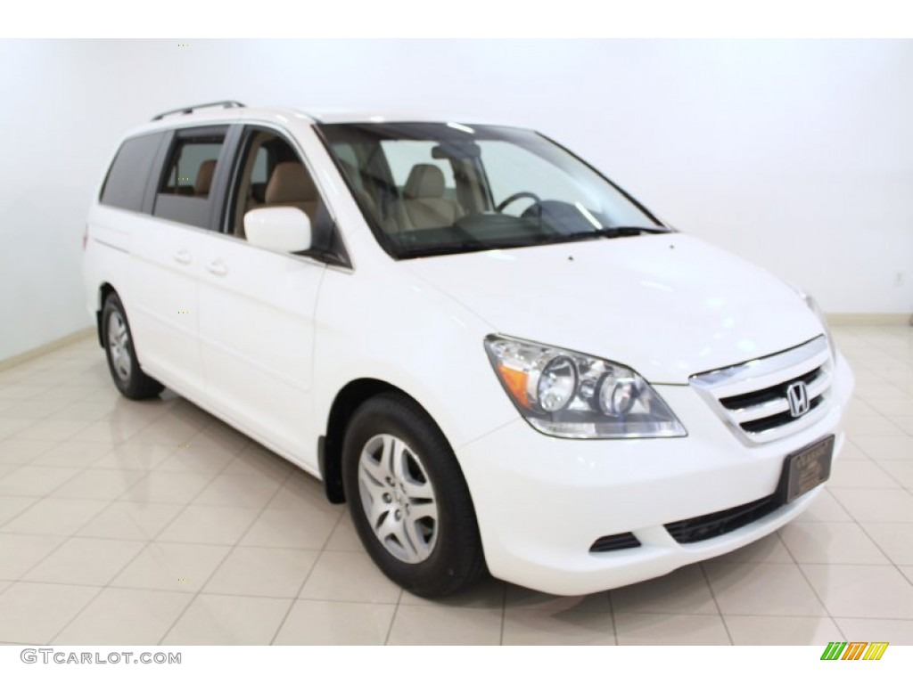 Taffeta White Honda Odyssey