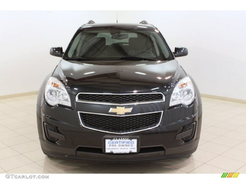 2010 Equinox LT - Black Granite Metallic / Jet Black photo #2