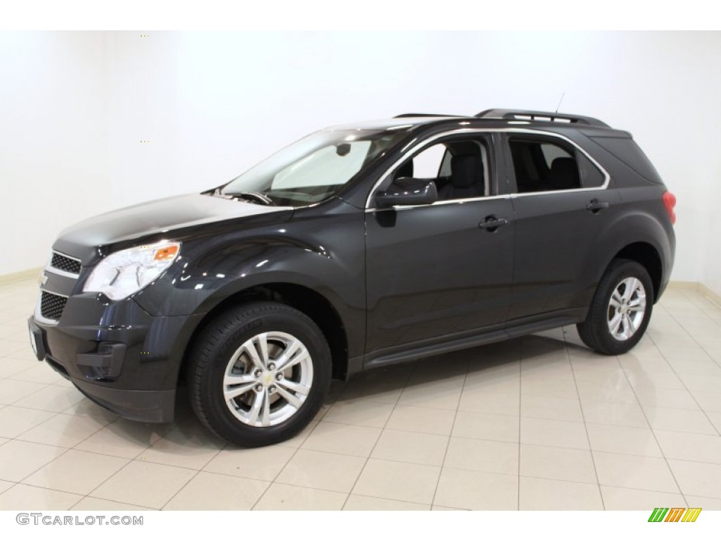 2010 Equinox LT - Black Granite Metallic / Jet Black photo #3