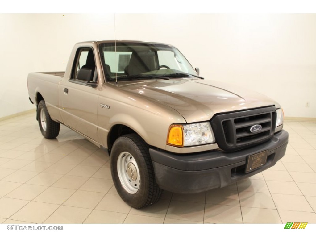 Arizona Beige Metallic 2004 Ford Ranger XL Regular Cab Exterior Photo #66405726