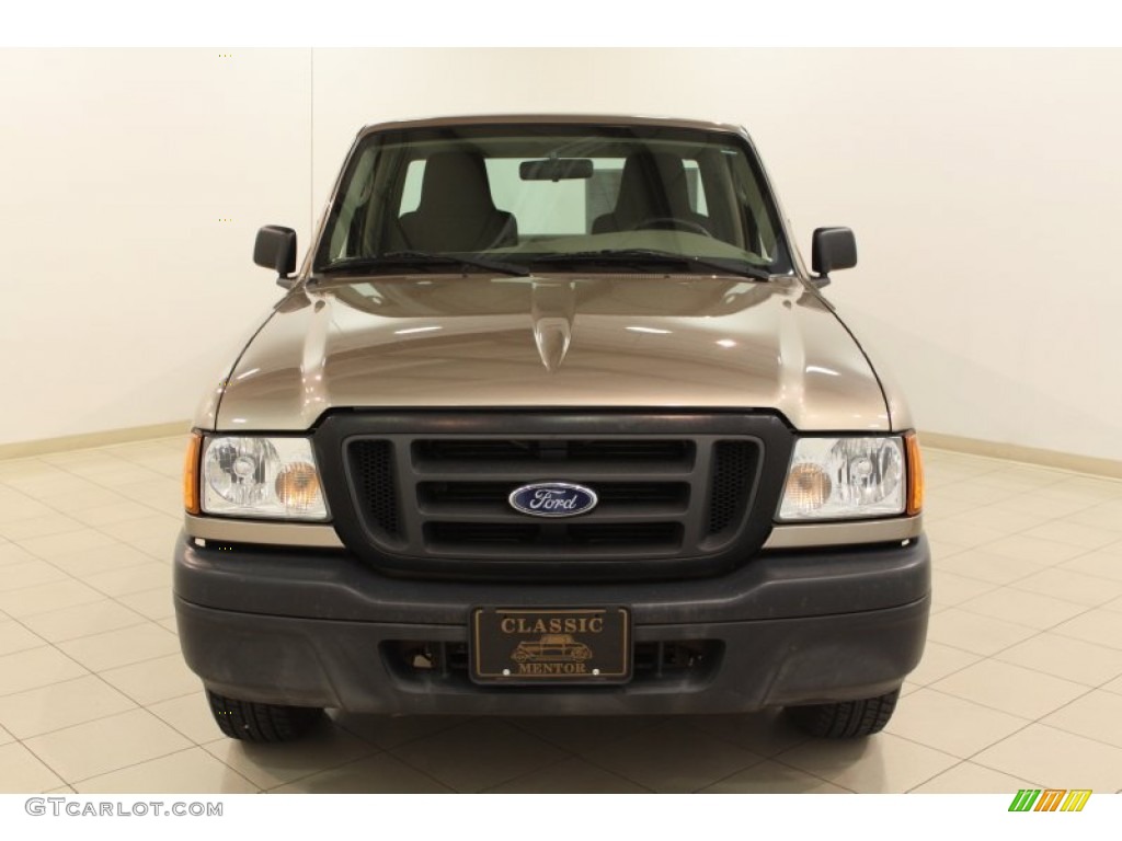 2004 Ranger XL Regular Cab - Arizona Beige Metallic / Medium Pebble photo #2