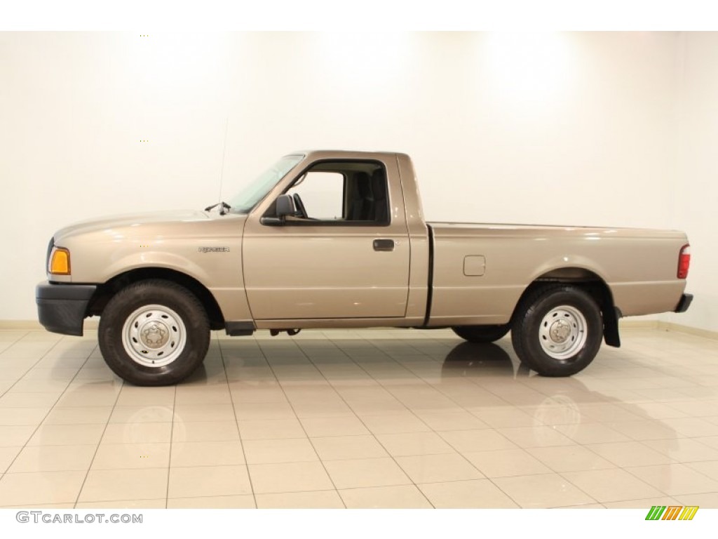 Arizona Beige Metallic 2004 Ford Ranger XL Regular Cab Exterior Photo #66405735